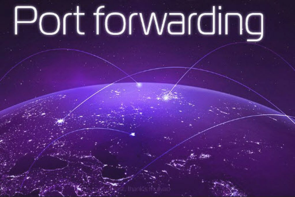 cómo funciona el port forwarding